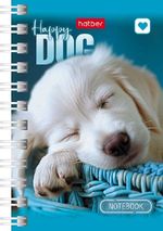 Блокнот А7, 40л, на гребне, клетка,, Хатбер Носики и ушки