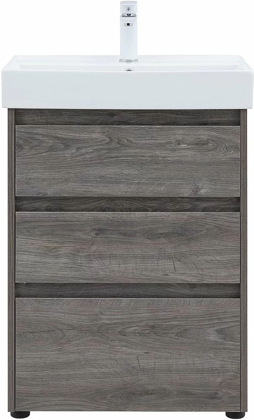 Тумба с раковиной Aquanet Nova Lite 302470 60 дуб рошелье
