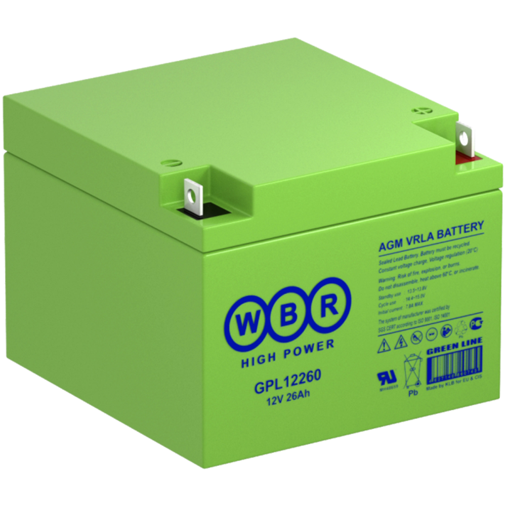 Аккумулятор WBR GPL121550