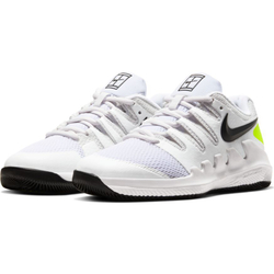 Детские теннисные кроссовки Nike JR Vapor X - white/black/volt