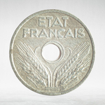 France, 20 Centimes 1941 - Vichy French State, VF