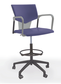 Aktiva кресло кассира с мягким сиденьем и спинкой