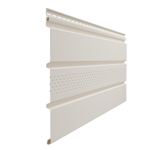 Софит Premium, T4 с центральной перфорацией, пломбир