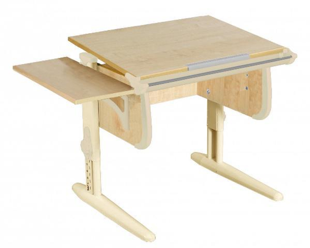Растущая парта Дэми СУТ 24 с короткой боковой полкой СУТ.24.290 (1020×610 мм)
