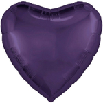Шар фольгированный Сердце 76 см (Фиолетовый)