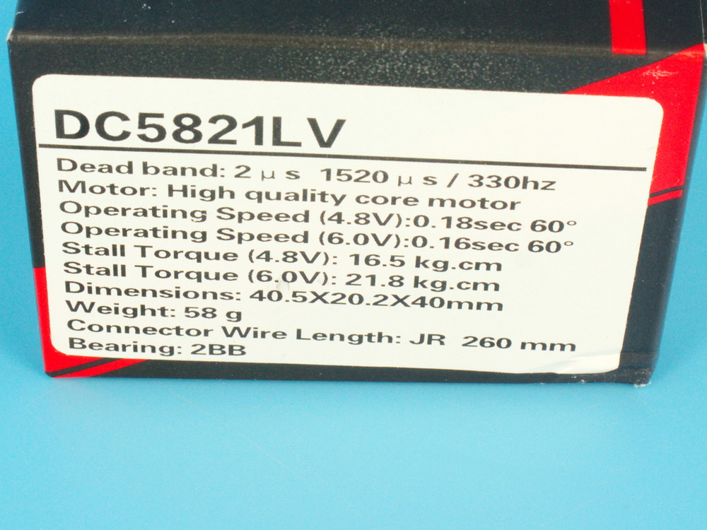 Сервопривод JX Servo DC5821LV Waterproof Metal Gear digital