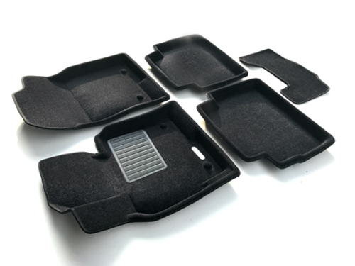 Коврики салона для MAZDA CX-5 (2012-2016) Euromat 3D Business черные. Арт. EMC3D-003407