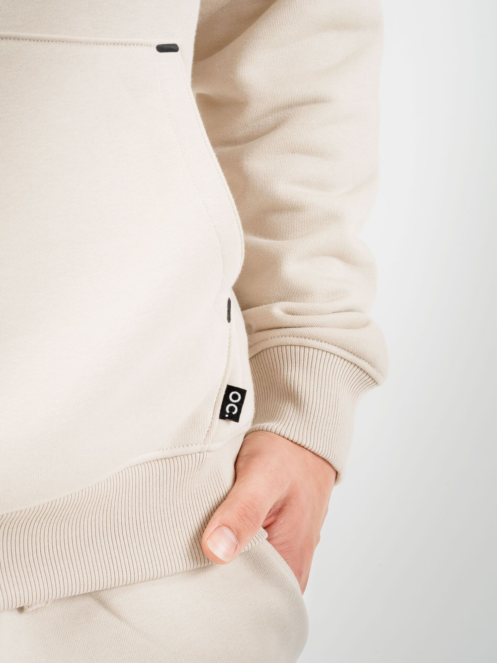 Худи мужское ORIGINAL CREATOR ERROR_404 HOODIE, Молочный