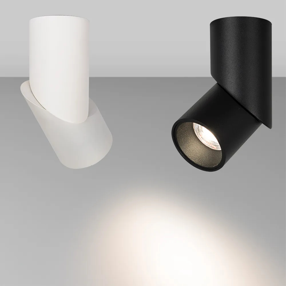Светильник SP-TWIST-SURFACE-R70-12W Day4000 (WH-BK, 30 deg) (Arlight, IP40 Металл, 3 года) 025453(1)