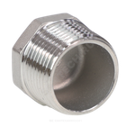 Заглушка сталь нерж Ду 40 (1 1/2") НР Benarmo