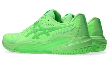 Мужские кроссовки теннисные Asics Gel-Challenger 15 Clay - лаймовый взрыв/зеленый геккон