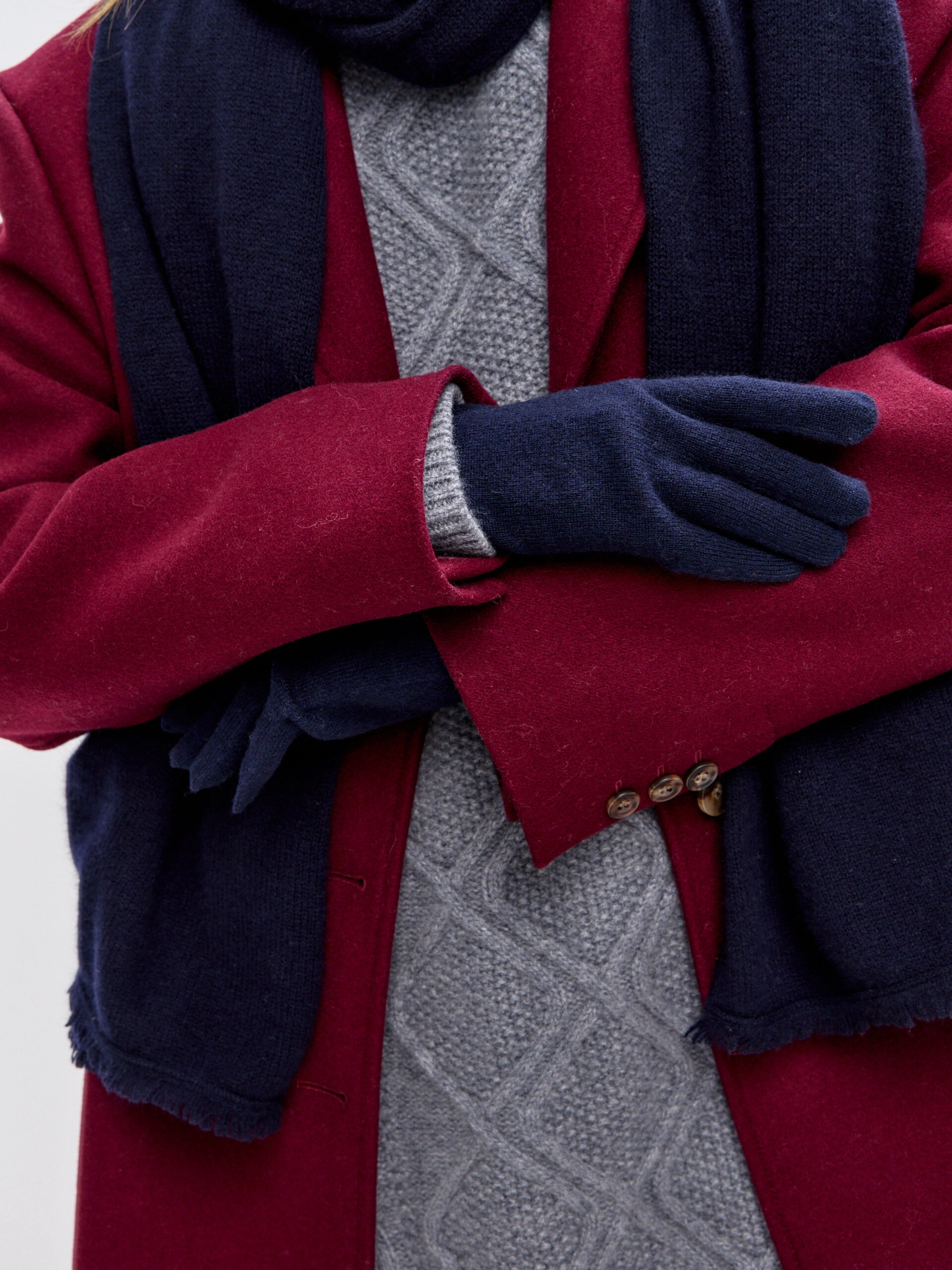 Кашемировые перчатки