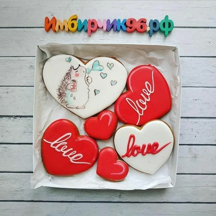 Имбирные пряники Любовь