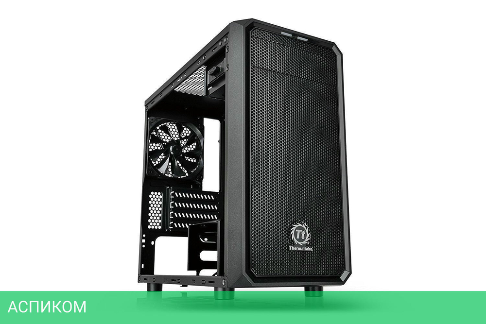 Корпус Thermaltake Versa H15 Black (CA-1D4-00S1NN-00)