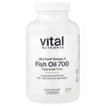 Vital Nutrients, ультрачистый рыбий жир 700, со вкусом лимона, 120 капсул