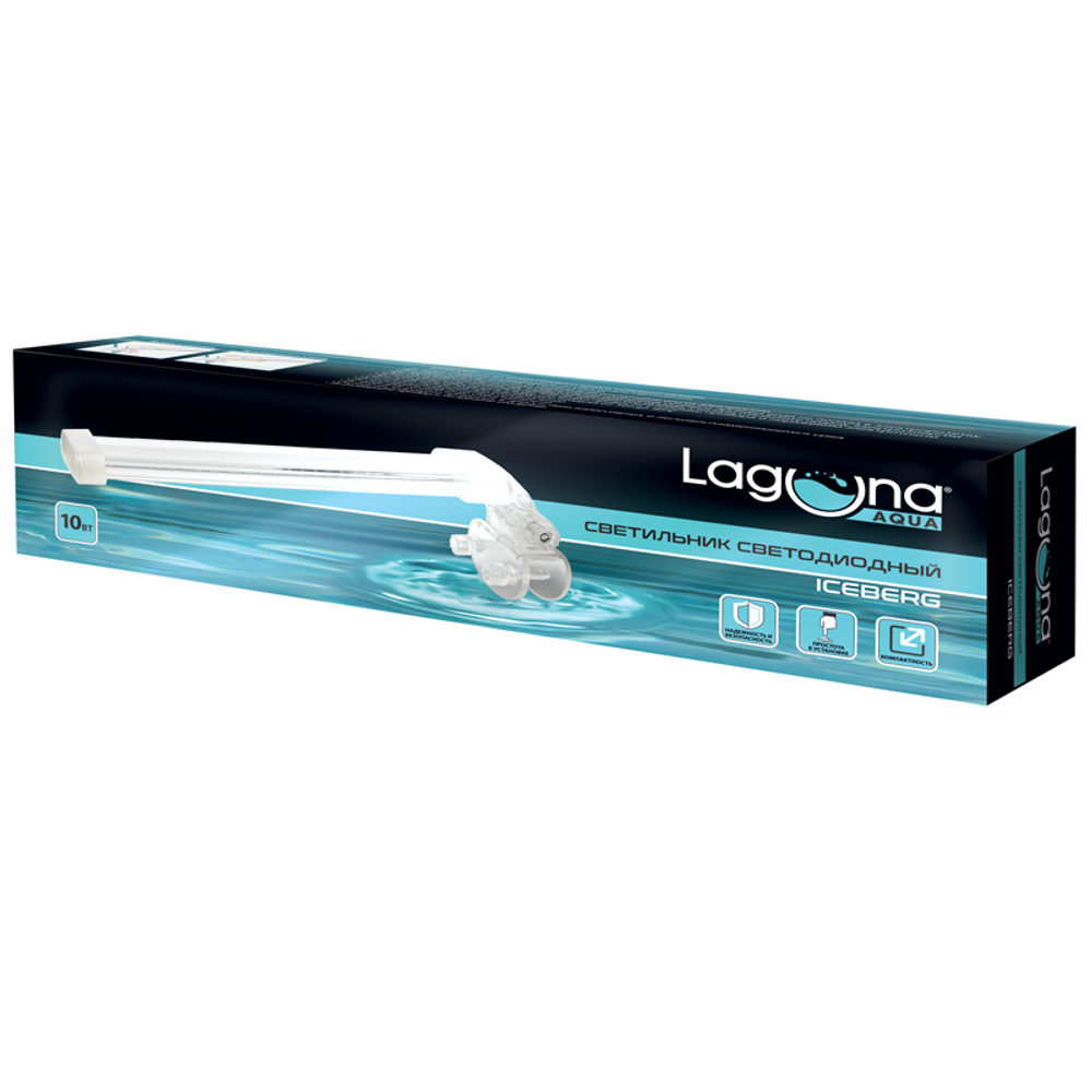 Светильник светодиодный с одной опорой 015Dee, 6Вт, 150*40*12мм, серия ICEBERG, Laguna