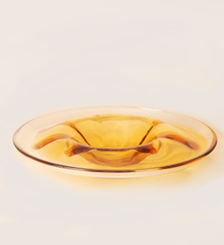 Блюдо декоративное Янтарь