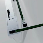 Душевой уголок Vincea Soft 2 120х90 VSR-3SO29012CL стекло прозрачное/профиль хром
