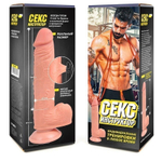 Фаллоимитатор Bior toys ER-30091 на присоске, 21,5 см