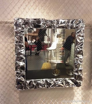 Зеркало дизайнерское  Crash by  MAGIC MIRROR