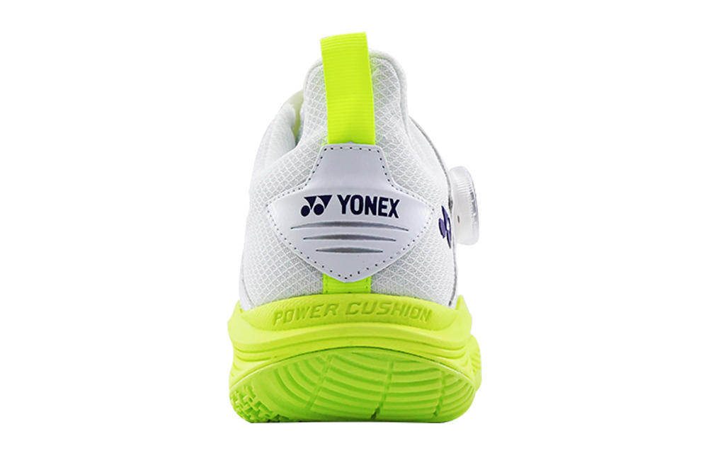 YONEX 88D 2 Badminton Shoes Unisex Low top White Yellow Green