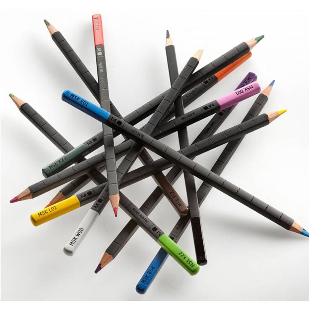 Карандаши цветные акварельные Moleskine Watercolour 12 штук (EW7P12COLA)