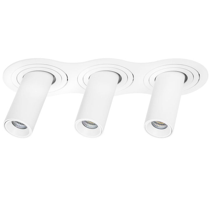 Комплект из светильника и рамки Lightstar Intero Tubo (217636+217262+217262+217262) i636262
