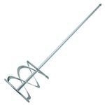 Миксер для красок и штукатурных смесей, 120 х 600 мм, оцинкованный, хвостовик SDS Plus// Denzel 848847