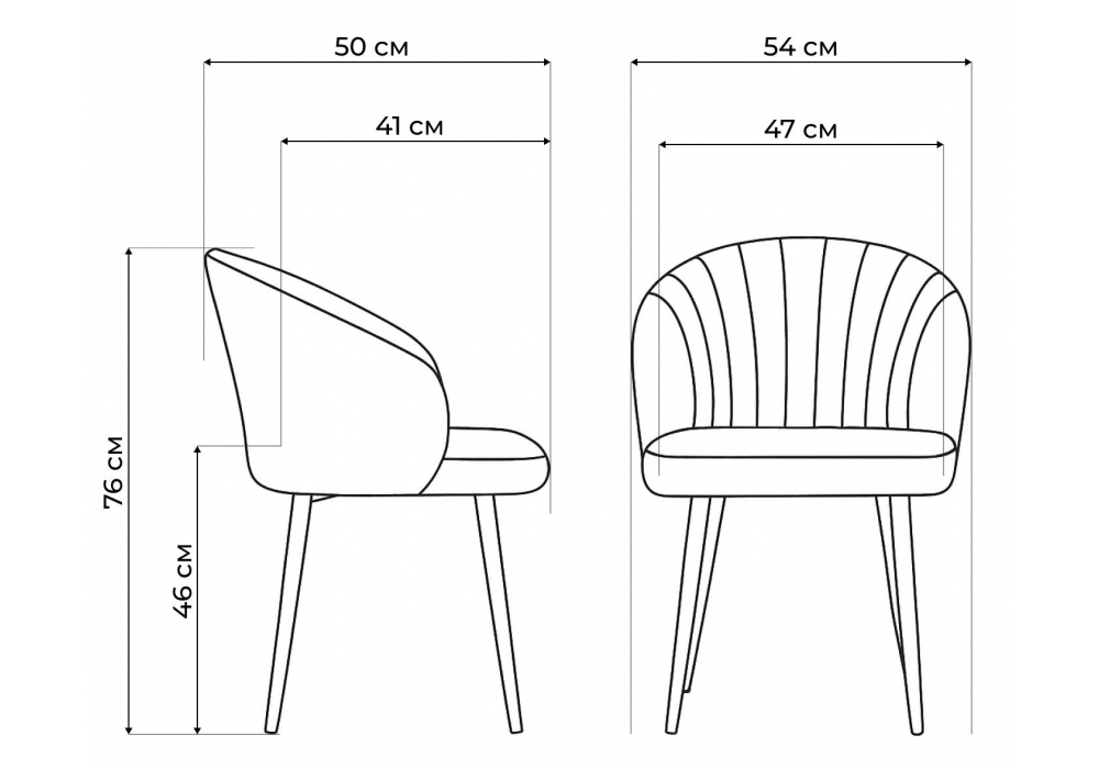 Стул на металлокаркасе Woodville Бэнбу marseille 2, черный, ножки черные