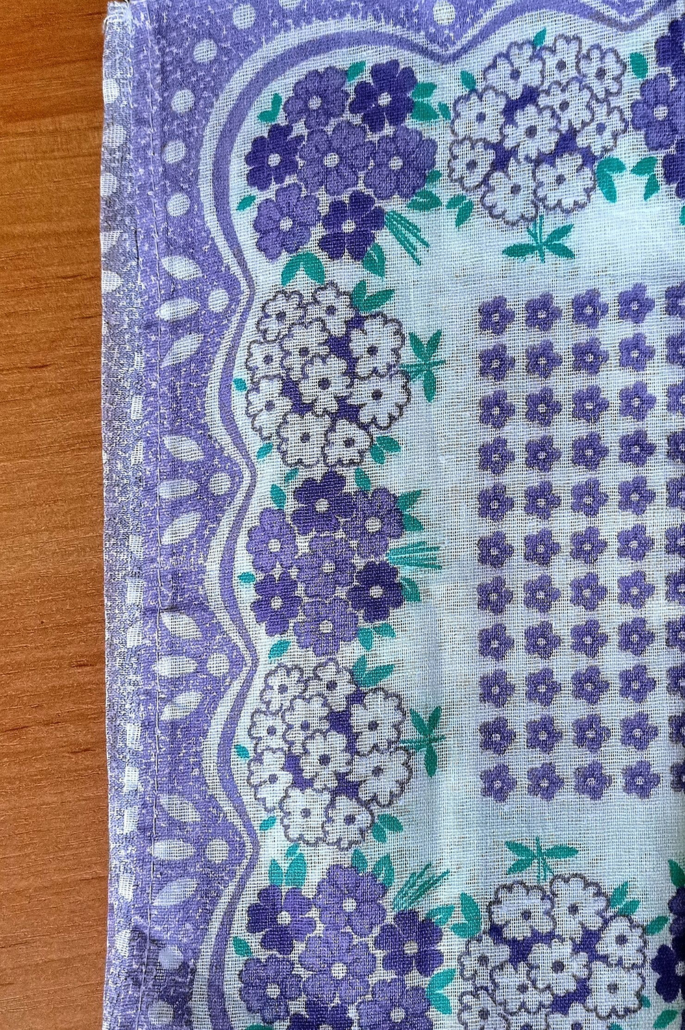 Носовой платок, размер 24 x 24 см, 1 шт., разные цвета