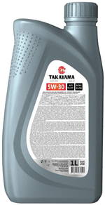 Масло моторное  синтетическое TAKAYAMA 5W30 SL/CF  пластик  1л