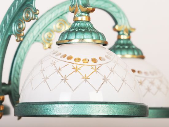 Подвесная люстра Reccagni Angelo L.7202/5 GREEN