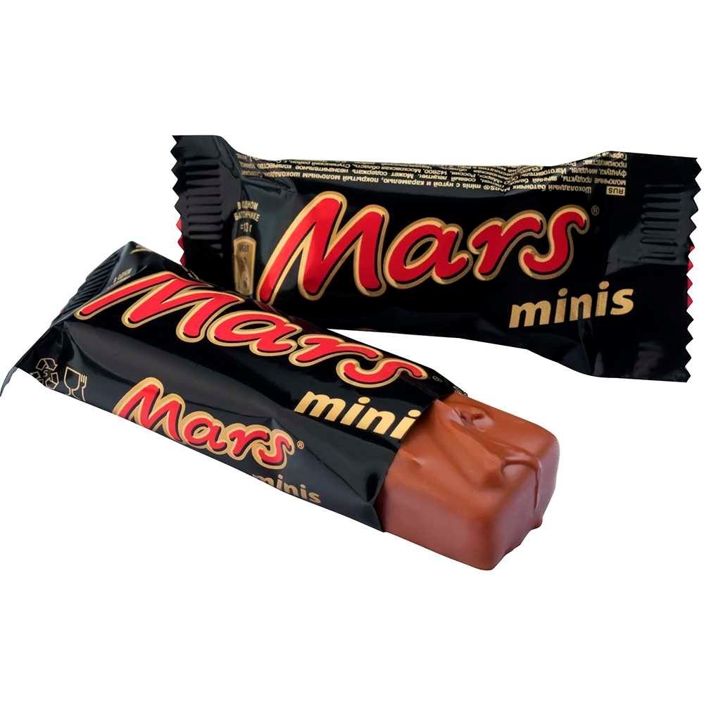 Шоколадные батончики Mars Minis 7 кг
