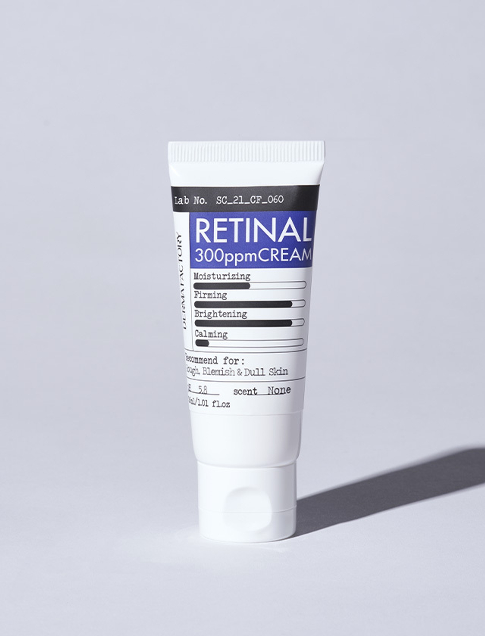Derma Factory Retinal 300ppm Cream Крем для лица ночной с ретиналем, 30мл