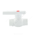 Кран шаровой PP-R белый Дн 50 внутренняя пайка OPTIMA VALFEX VALF 10145050