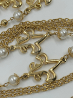 Цепь с декоративными вставками Fleur-de-Lys