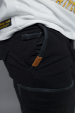 Карго брюки черные Yakuza Premium 3750