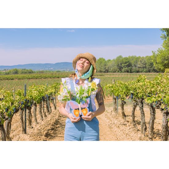 Ваза woodland, butterfly, 20 см