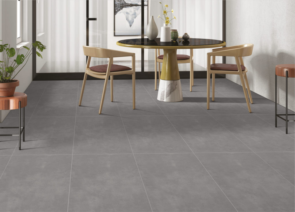 Керамогранит, MAIMOON, Raw Steel Grey Punch Matt, 1200x600 мм, матовая