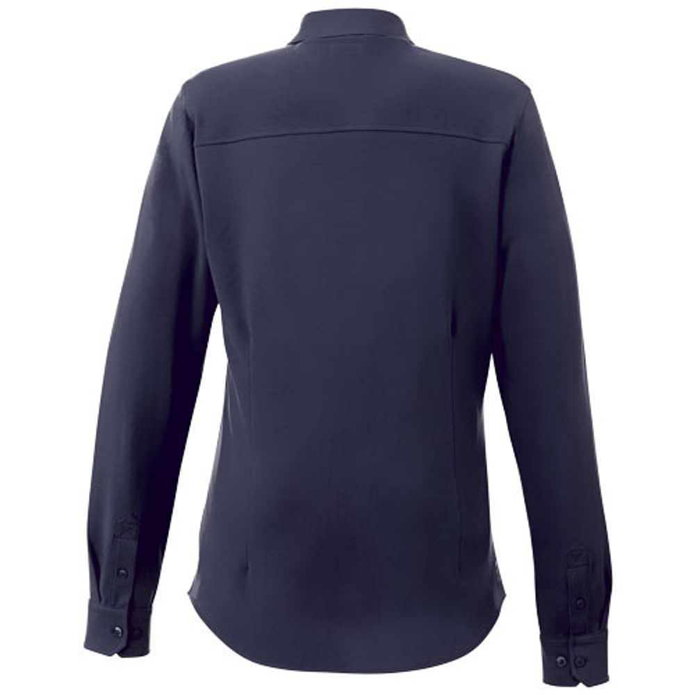 Женская футболка Bigelow из пике с длинным рукавом