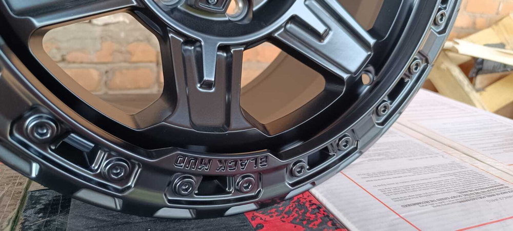 Диск колёсный M590 R17 8,5 ET0 Matte Black BLACK MUD