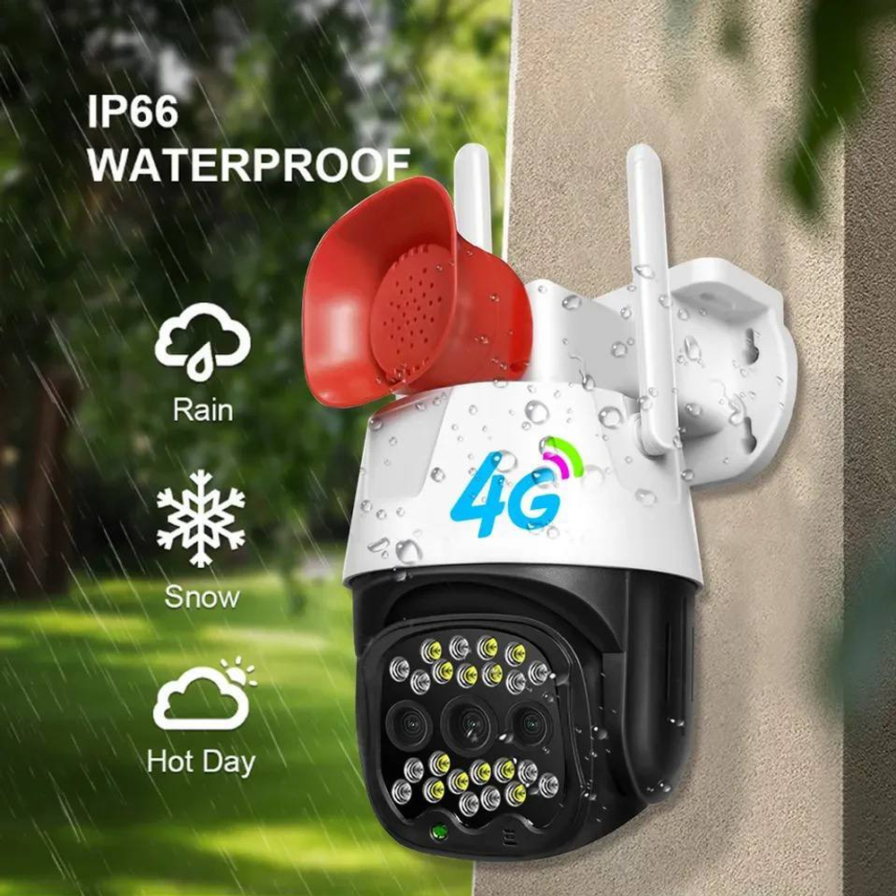 IP-камера с сим картой 4G уличная HD62SL