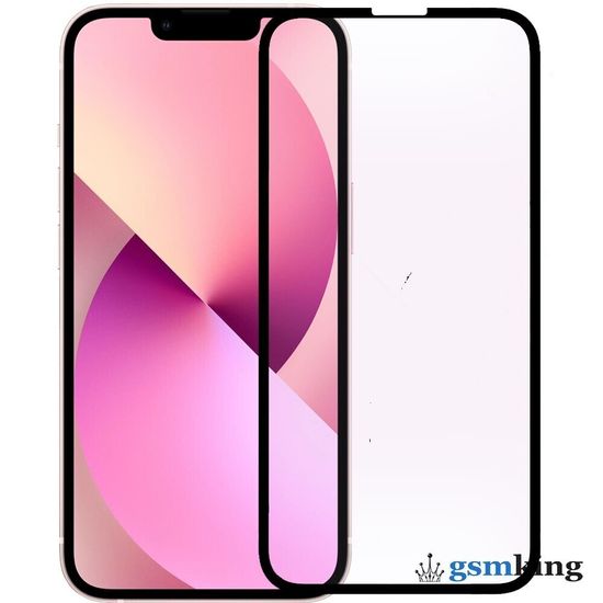 Tempered Glass 3D Full Cover for iPhone 16 Plus Black