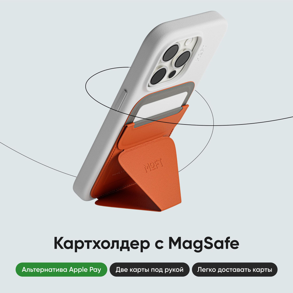 MagSafe Картхолдер и Подставка Snap On