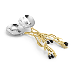 Набор сервировочных предметов 2шт 29см Michael Aram Оливковая ветвь