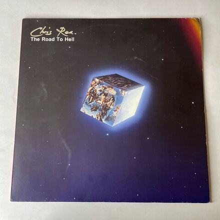 Винтажная виниловая пластинка LP Chris Rea Крис Ри, The Road To Hell (Германия 1989) You Must Be Evil