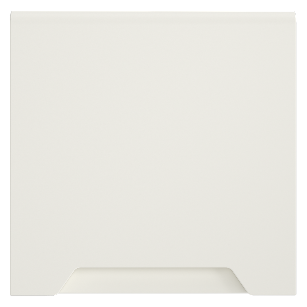 Накладка для розетки с заземлением, защитными шторками и крышкой, S70 (хлопок)