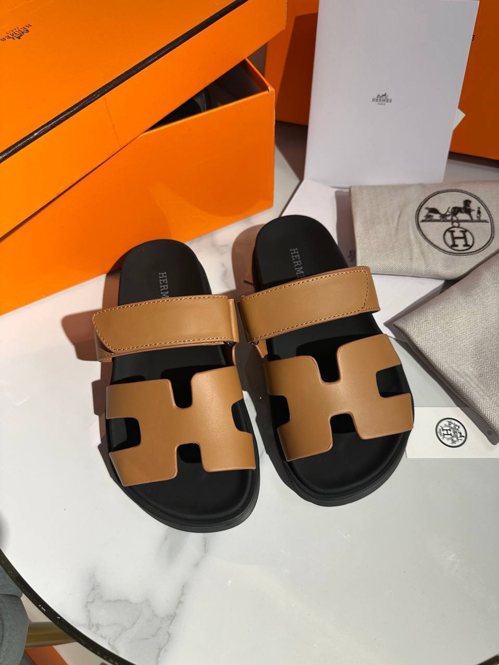 Шлепанцы Hermes
