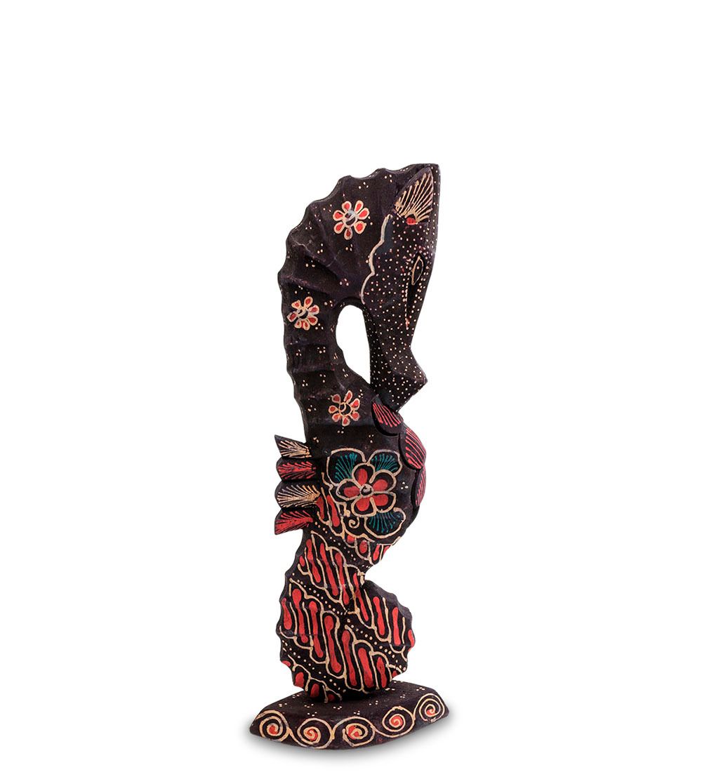 10-016-01 Фигурка «Морской конек» (батик, о.Ява) мал 30 см