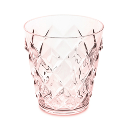 Стакан crystal, 200 мл, акрил, розовый